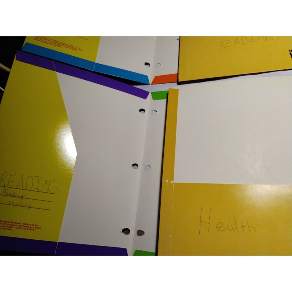 Lisa Frank Velcro Trapper Keeper Notebook With 9 Folders Inside Mead Lisa Frank - Picture 14 of 15